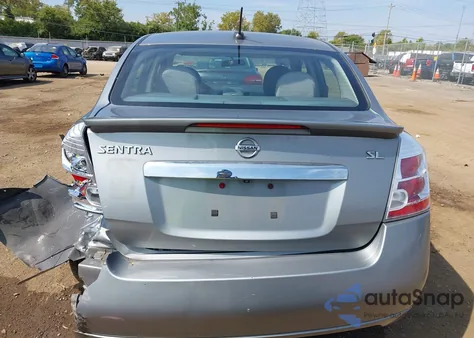 2012 Nissan Sentra 2.0 Sl z USA, uszkodzony, nr VIN 3N1AB6AP2CL710654